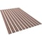 Ekena Millwork 94H x 3/8T Adjustable Wood Slat Wall Panel Kit w/ 4W Slats, Walnut contains 11 Slats SWW55X94X0375WA - alternate 4